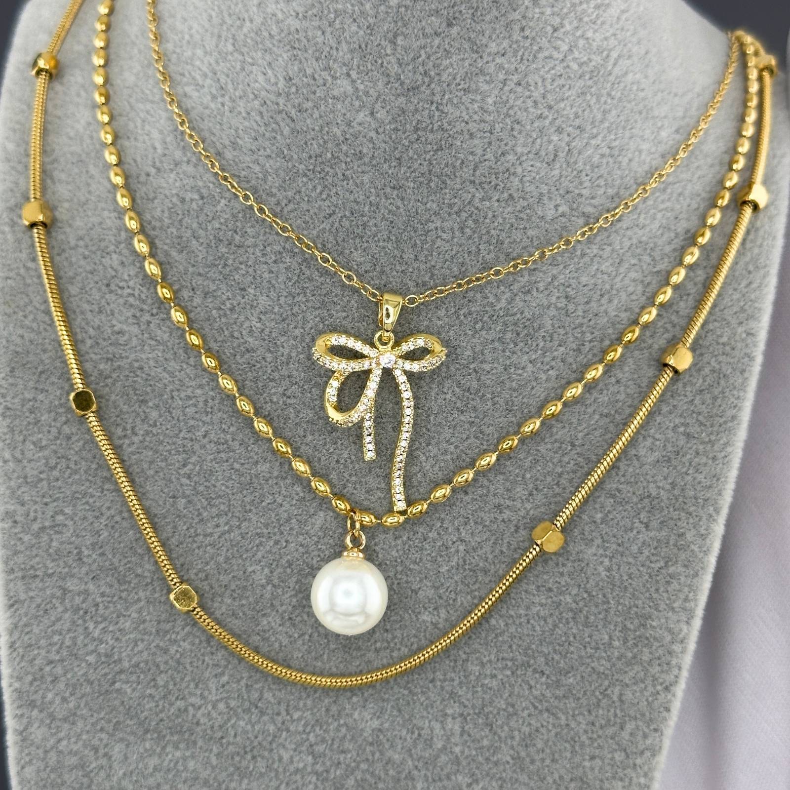 VERIŽICA, 18K Gold Plated Steel