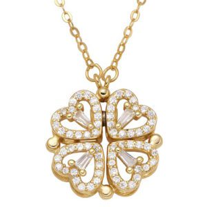 "Flower" VERIŽICA, 18K Gold Plated Steel