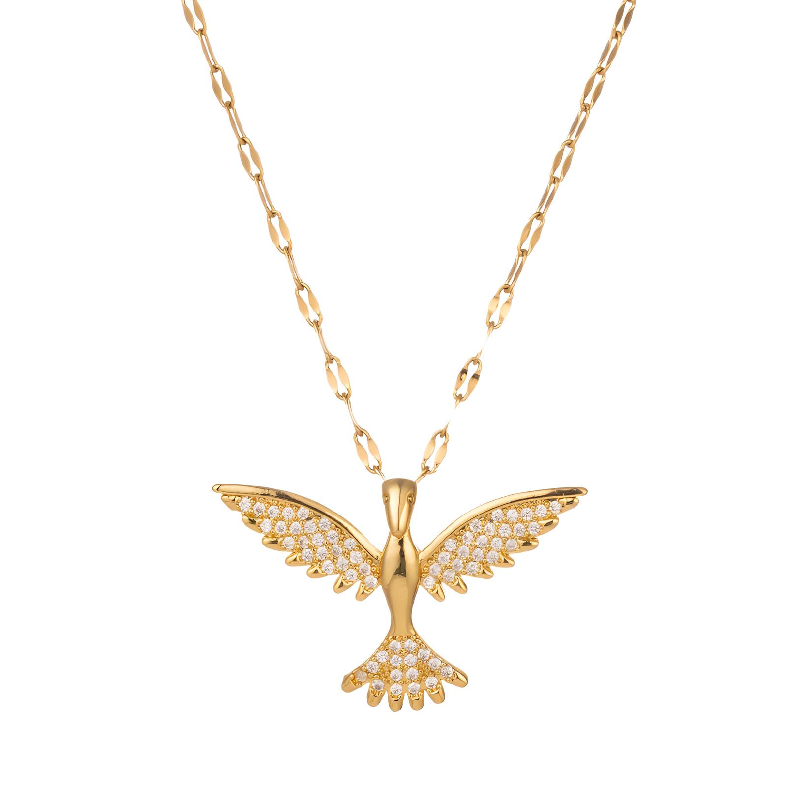 “Bird” VERIŽICA, 18K Gold Plated Steel