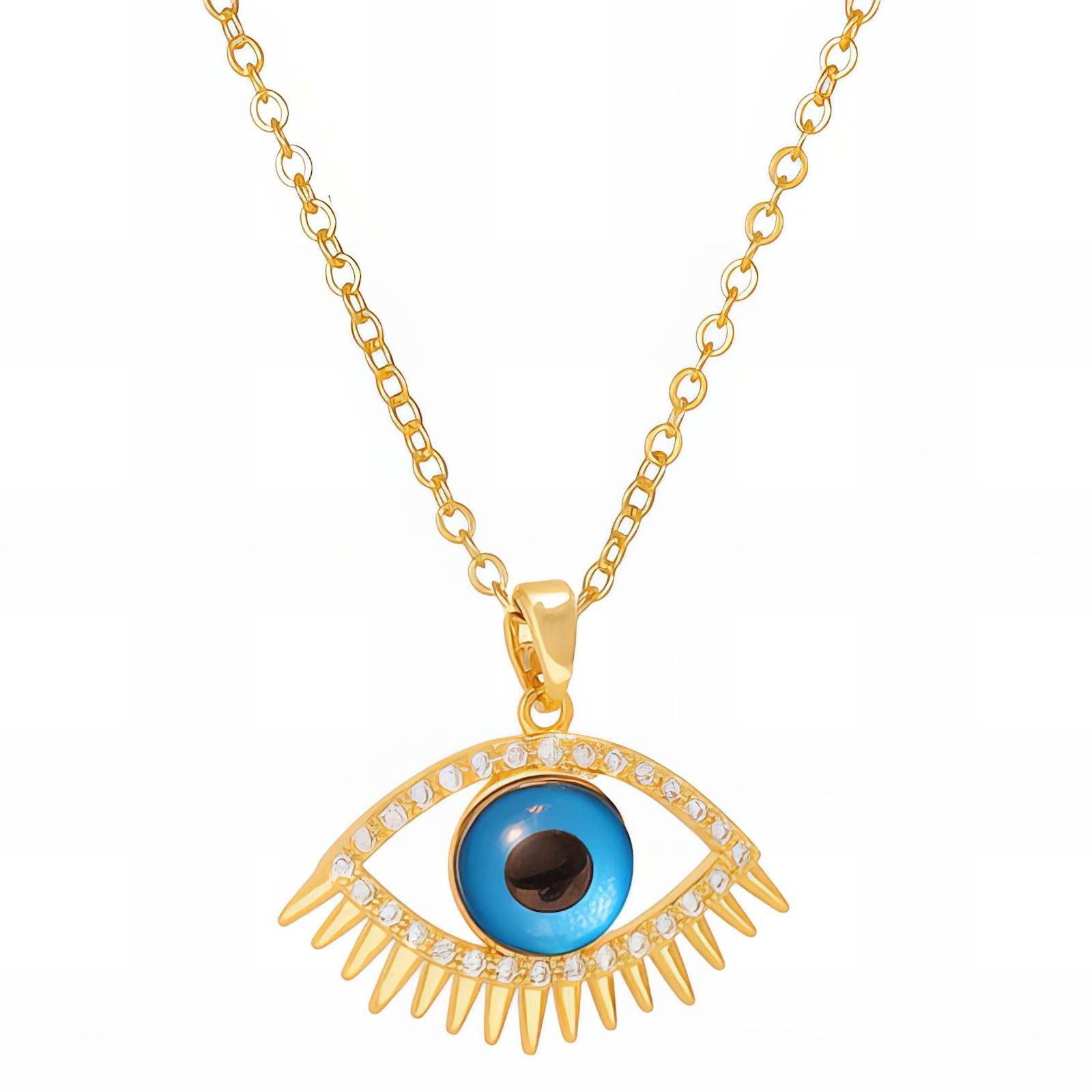 “Evil Eye” VERIŽICA, 18K Gold Plated Steel