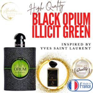 Black Seduction inspired by Black Opium Illicit Green Yves Saint Laurent