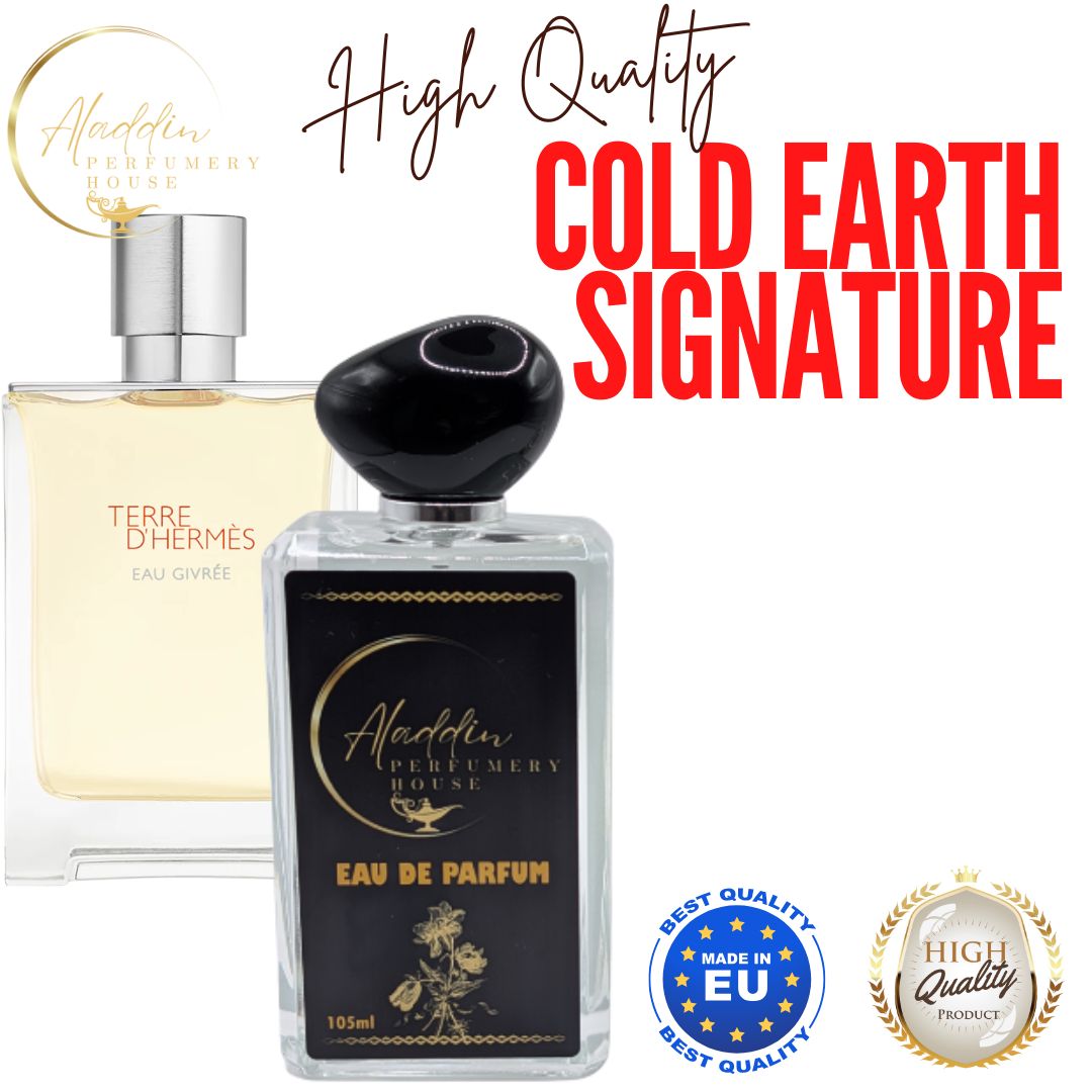 COLD EARTH SIGNATURE inspired by TERRE D’HERMÈS EAU GIVRÉE