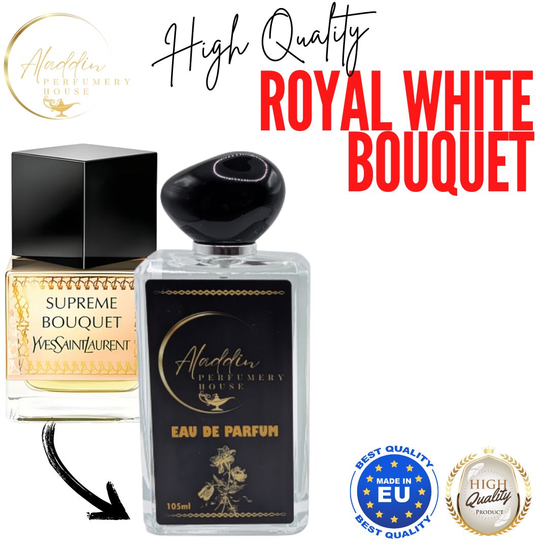 ROYAL WHITE BOUQUET inspired by SUPREME BOUQUET YSL