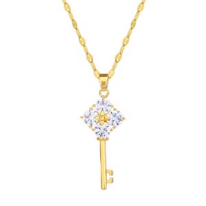 "Key" VERIŽICA, 18K Gold Plated Steel