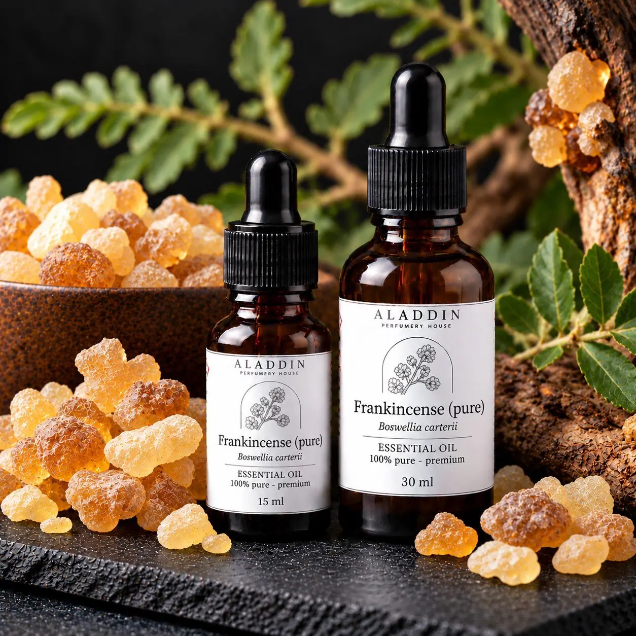 Kadilo (Boswellia carterii) – 100 % naravno eterično olje Kadilo (Boswellia carterii) – 100 % naravno eterično olje