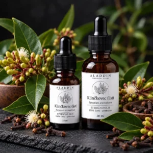 Klinčkovec, list (Syzygium aromaticum) – 100 % naravno eterično olje