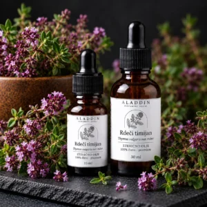 Rdeči timijan (Thymus vulgaris) – 100 % naravno eterično olje